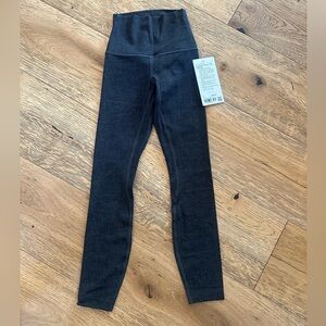 Lululemon Align dark grey/black leggings size 0